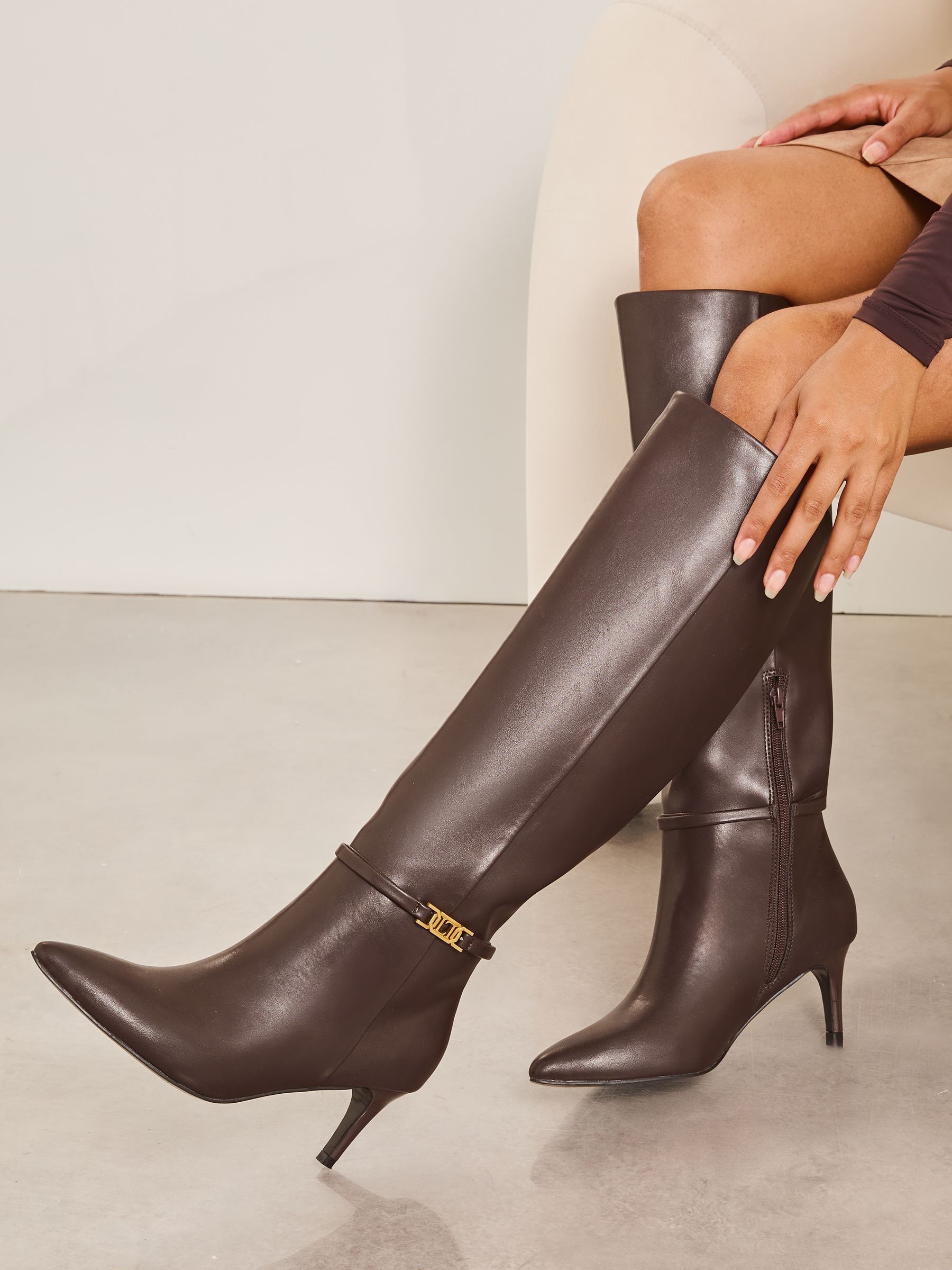 Topshop knee high boots on sale