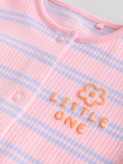 Multi Popper Baby 100% Cotton Sleepsuits 3 Pack (0mths-2yrs) - Image 10 of 14