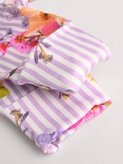 Yellow Floral Baby 100% Cotton Sleepsuits 4 Pack (0-2yrs) - Image 14 of 14