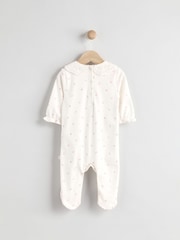 Papa écru - Bébé Family 100% Cotton Combinaison de nuit (0-2ans) - Image 5 de 11