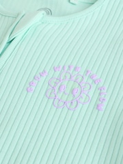 Multi Two Way Zip Baby Footless 100% Cotton Sleepsuits 3 Pack (0mths-3yrs) - Image 11 of 14