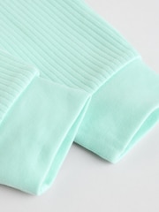 Multi Two Way Zip Baby Footless 100% Cotton Sleepsuits 3 Pack (0mths-3yrs) - Image 14 of 14