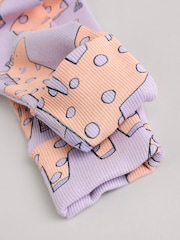 Lilac Purple Baby Footless Sleepsuits 3 Pack (0mths-3yrs) - Image 10 of 12
