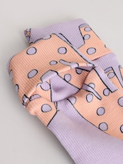 Lilac Purple Baby Footless Sleepsuits 3 Pack (0mths-3yrs) - Image 11 of 12