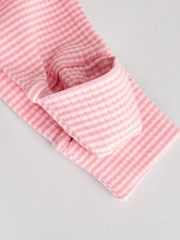 Pink Baby Footless Sleepsuits 3 Pack (0mths-3yrs) - Image 11 of 13