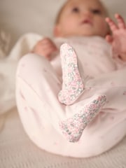 Pink Mummy Baby Family 100% Cotton Sleepsuit (0-2yrs) - Image 3 of 12