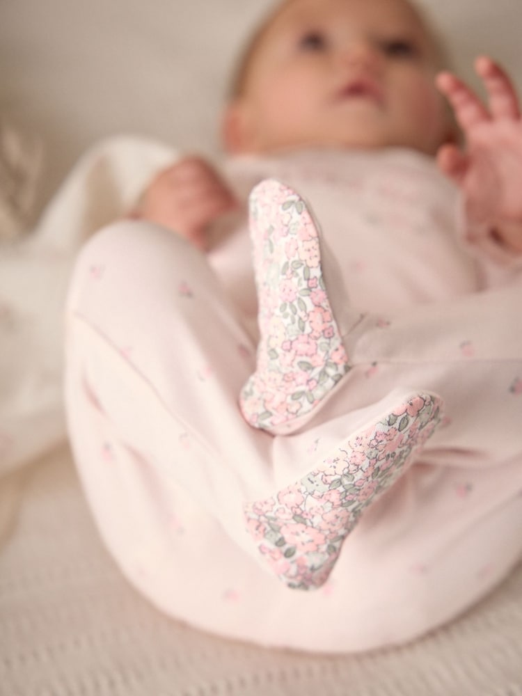 Rose Mummy - Bébé Family 100% Cotton Combinaison de nuit (0-2ans) - Image 3 of 12
