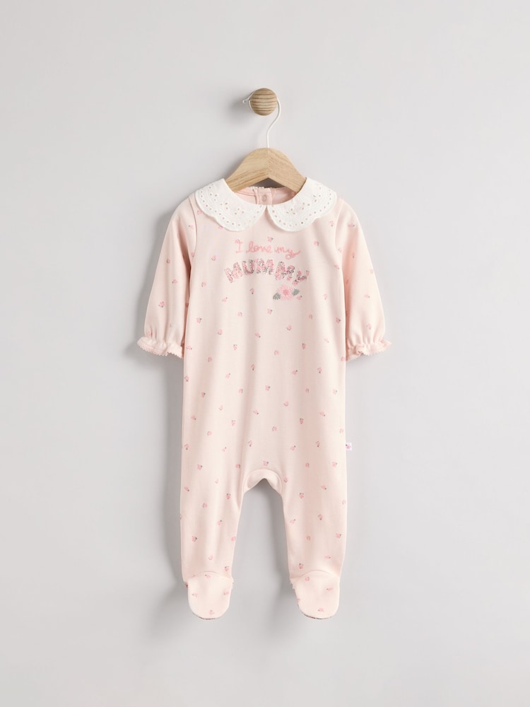 Rose Mummy - Bébé Family 100% Cotton Combinaison de nuit (0-2ans) - Image 5 of 12