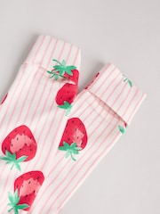 Vermelho - Pacote 3 de macacões 100% algodão e morango para bebês (0a3anos) - Imagem 12 de 12