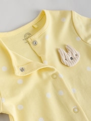 Yellow 5 Pack Baby Sleepsuits (0mths-2yrs) (0mths-2yrs) - Image 12 of 15