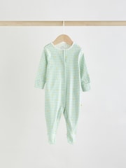 Yellow 5 Pack Baby Sleepsuits (0mths-2yrs) (0mths-2yrs) - Image 7 of 15