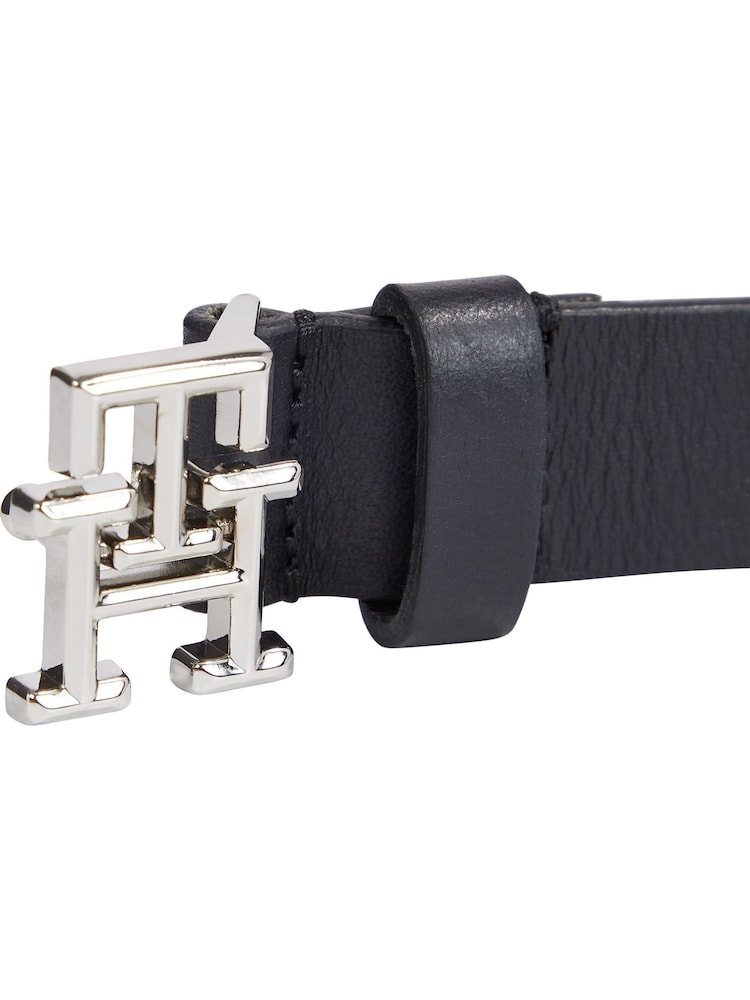 Tommy Hilfiger Black Logo Belt - Image 6 of 6 Tommy Hilfiger Black Logo Belt - Image 6 of 6