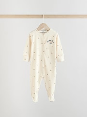Blau/Weiß - 3er-Pack Baby-Schlafanzüge mit Häschenmotiv (0M.–2J.) (0M.–2J.) - Bild 11 von 19