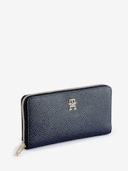 Tommy Hilfiger Blue Emblem Large Logo Purse - Image 1 of 3