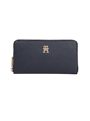 Tommy Hilfiger Blue Emblem Large Logo Purse - Image 2 of 3