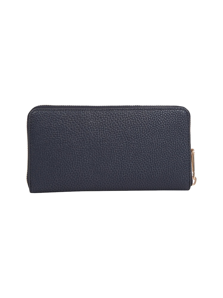 Tommy Hilfiger Blue Emblem Large Logo Purse - Image 3 of 3