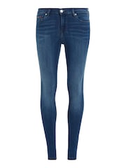 Tommy Hilfiger Blue Nora Dark Wash Skinny Jeans - Image 1 of 4