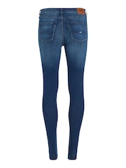 Tommy Hilfiger Blue Nora Dark Wash Skinny Jeans - Image 2 of 4