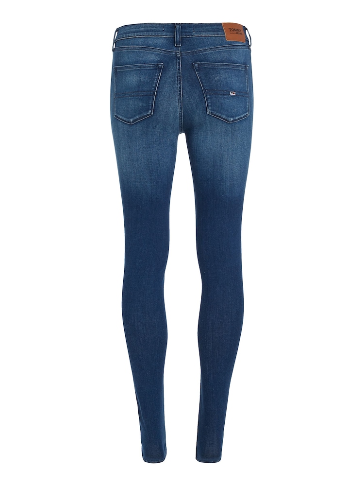 Dunkelblau - Tommy Hilfiger Nora Skinny-Jeans in dunkler Waschung - Bild 2 von 4 Dunkelblau - Tommy Hilfiger Nora Skinny-Jeans in dunkler Waschung - Bild 2 von 4
