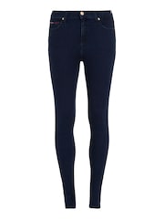 Tommy Hilfiger Blue Nora Dark Wash Skinny Jeans - Image 1 of 3