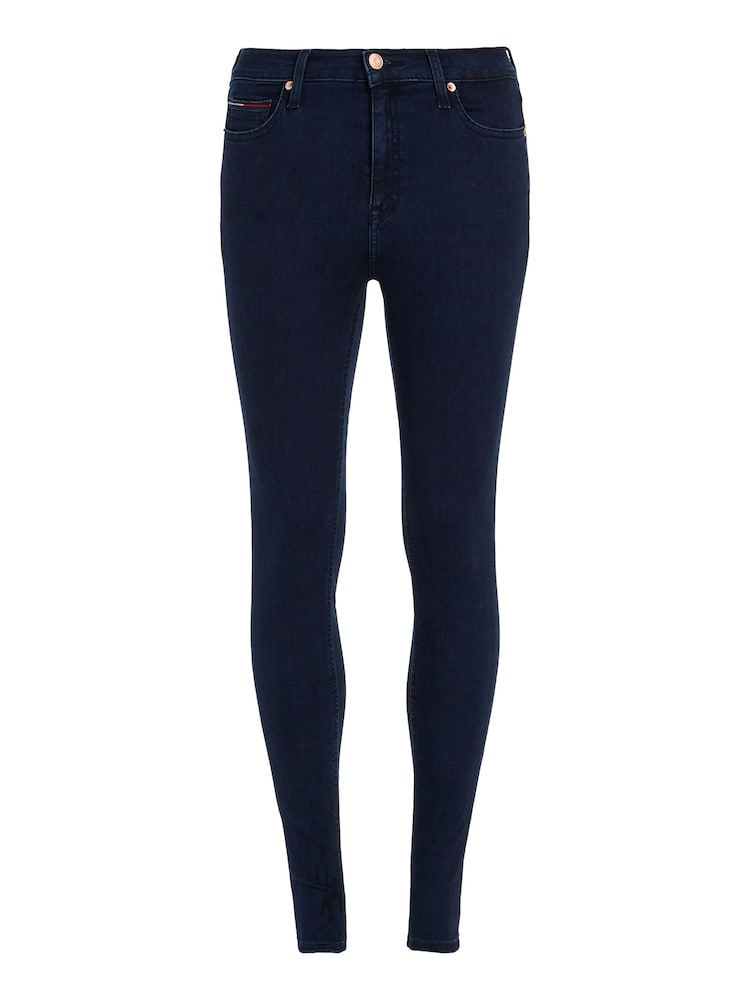 Tommy Hilfiger Blue Nora Dark Wash Skinny Jeans - Image 1 of 3