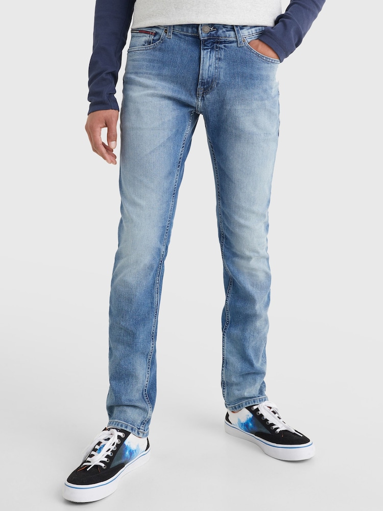 Tommy Hilfiger Blue Light Slim Scanton Jeans - Image 1 of 5