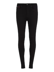 Tommy Hilfiger Black Super Skinny Sylvia Jeans - Image 1 of 4