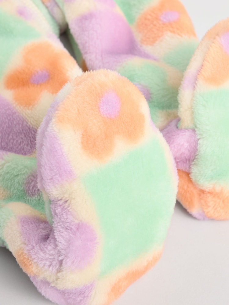 Purple Baby Zip Fleece Sleepsuit - Image 6 of 7