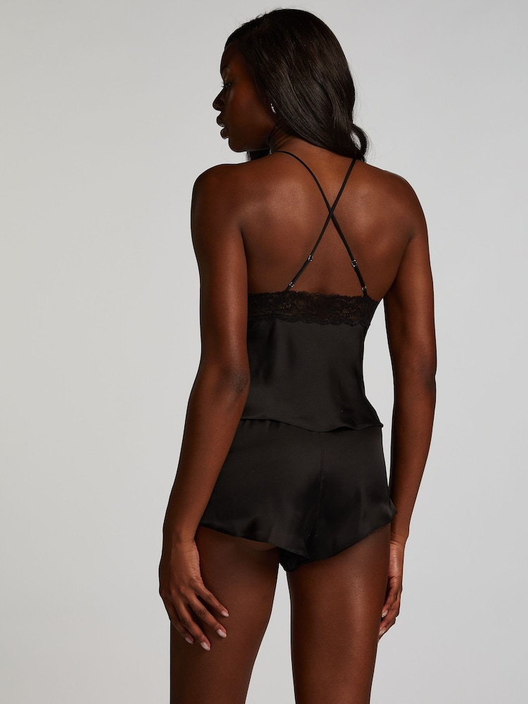 Hunkemöller Satin Marcela Cami Black Top - Image 2 of 4 Hunkemöller Satin Marcela Cami Black Top - Image 2 of 4
