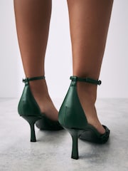 Verde - Forever Comfort ® Open Square Toe Paiete Sandale - Image 2 of 12