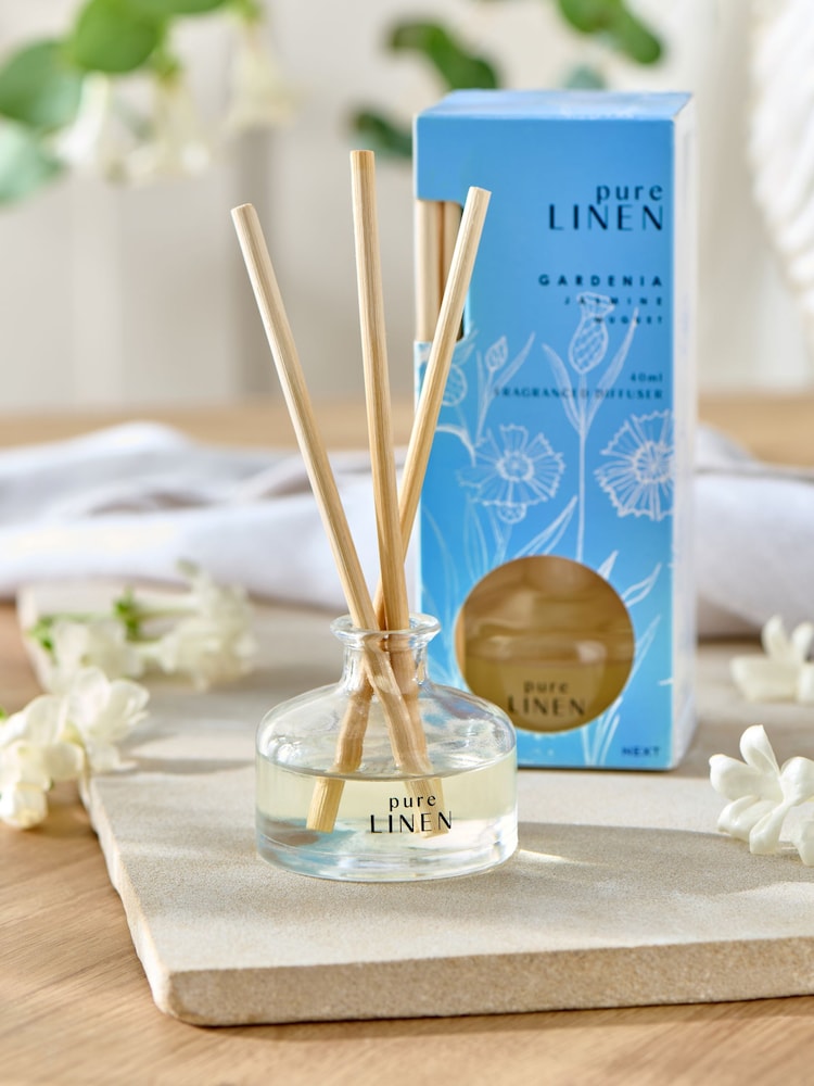 Pure Linen 40ml Diffuser - Image 1 of 5 Pure Linen 40ml Diffuser - Image 1 of 5