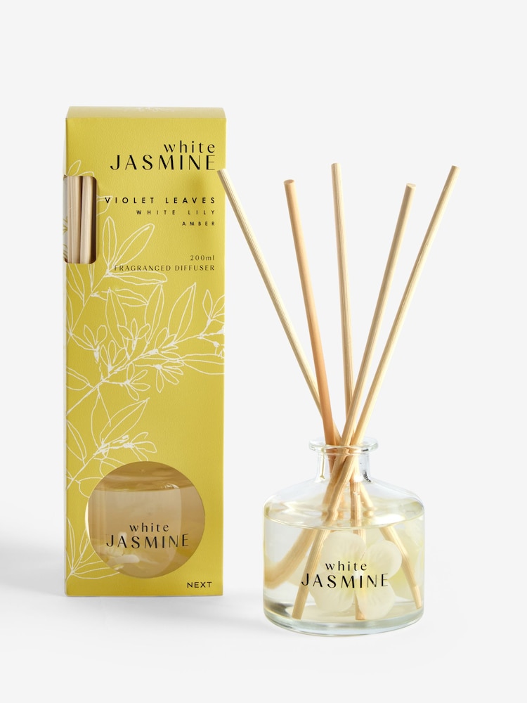 White Jasmine 200ml Diffuser - Image 4 of 4