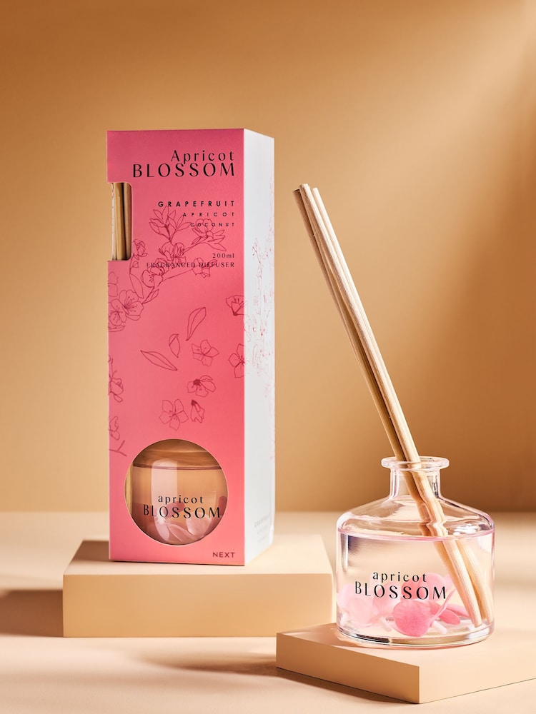 Apricot Blossom 200ml Diffuser - Image 1 of 4