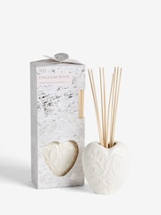 English Rose Heart 180ml Fragranced Reed Diffuser - Image 3 of 3
