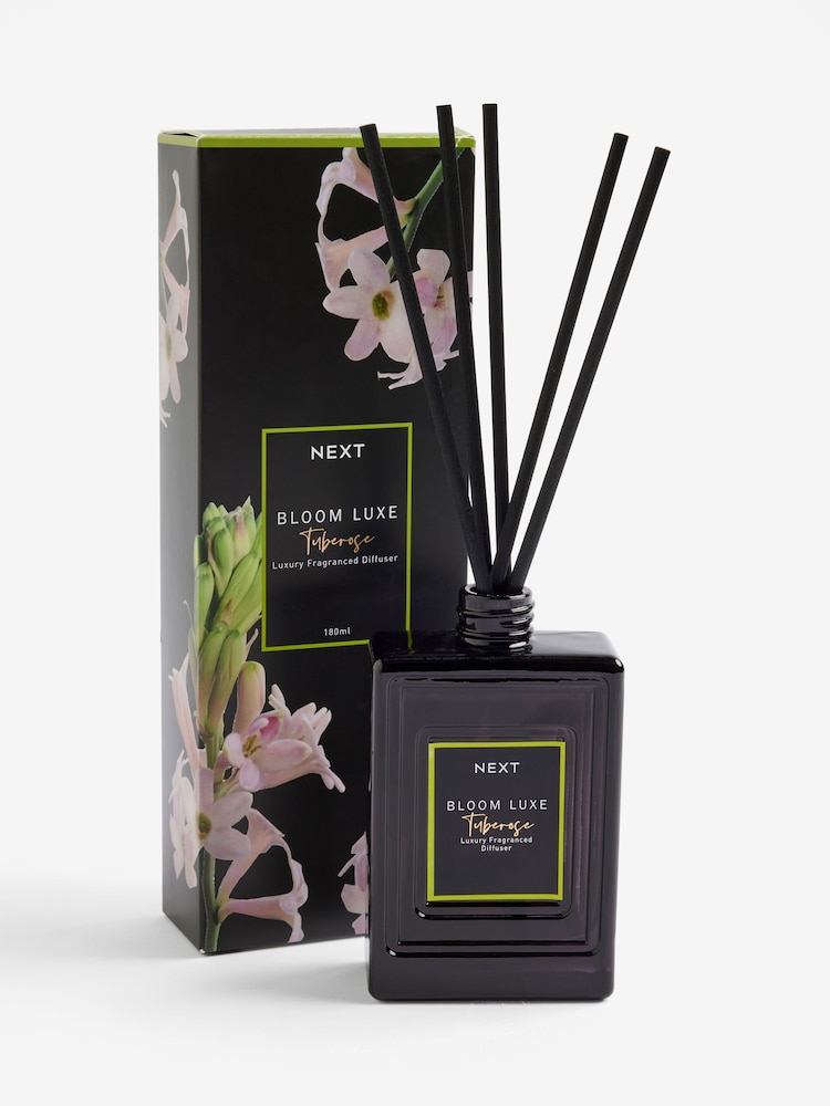 Set of 3 Bloom Luxe Tuberose 180ml Luxury Fragranced Reed Diffuser - Image 3 of 3