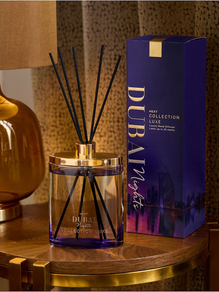 Collection Luxe Dubai Nights 400ml Fragranced Reed Diffuser - Image 1 of 4