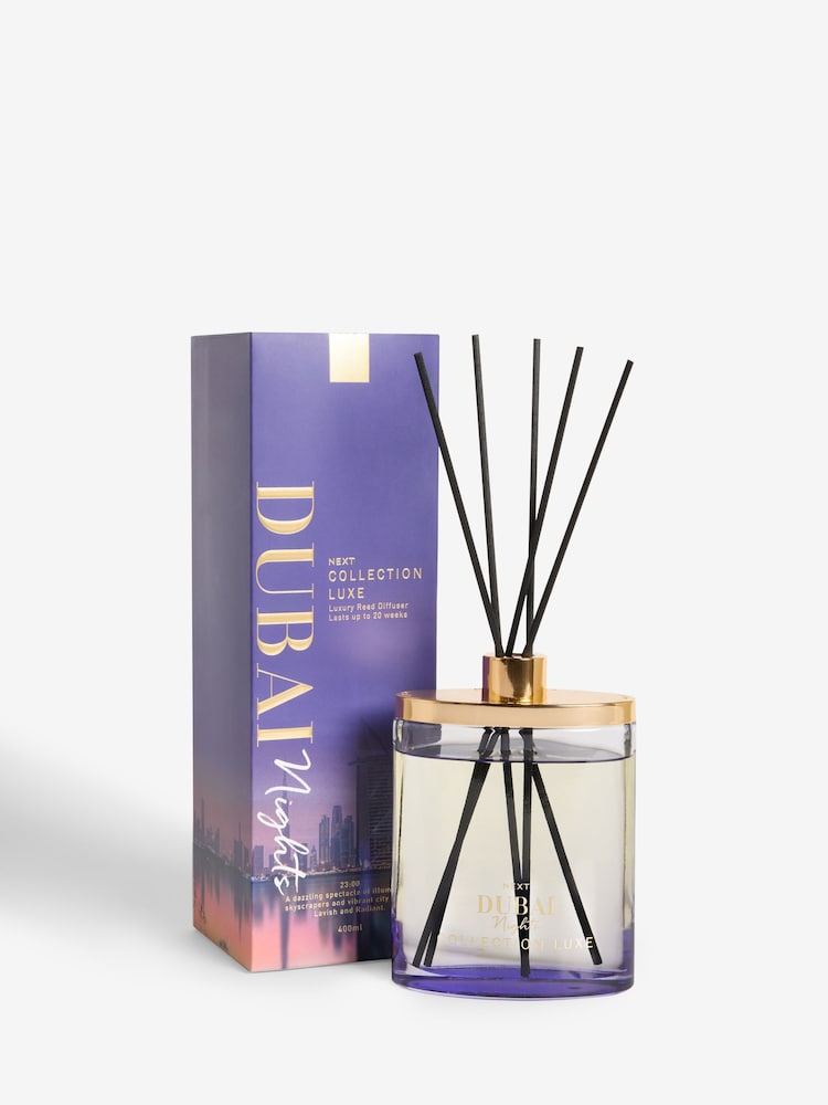 Collection Luxe Dubai Nights 400ml Fragranced Reed Diffuser - Image 4 of 4