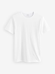 Noir/Gris chiné/Blanc/bleu marine - Ajustement régulier - Lot de 100t-shirts superposés en coton 5 - Image 13 de 15