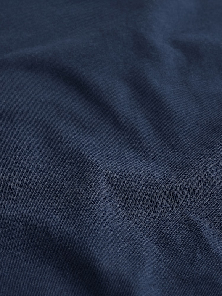 Noir/Gris chiné/Blanc/bleu marine - Ajustement régulier - Lot de 100t-shirts superposés en coton 5 - Image 15 de 15