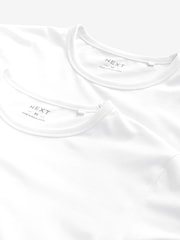 Blanc - Ajustement régulier - Lot de 100t-shirts superposés en coton 2 - Image 9 de 9