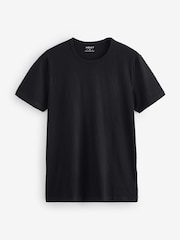 Noir - Ajustement régulier - Lot de 100t-shirts superposés en coton 2 - Image 6 de 9
