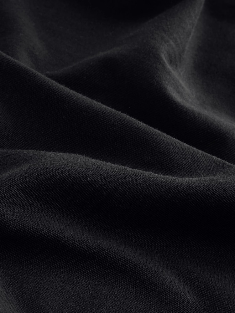 Noir - Ajustement régulier - Lot de 100t-shirts superposés en coton 2 - Image 9 de 9