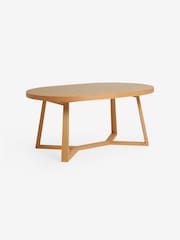 MADE.COM Oak Belgrave Oval 6 to 8 Seater Extending Dining Table - Image 7 of 7