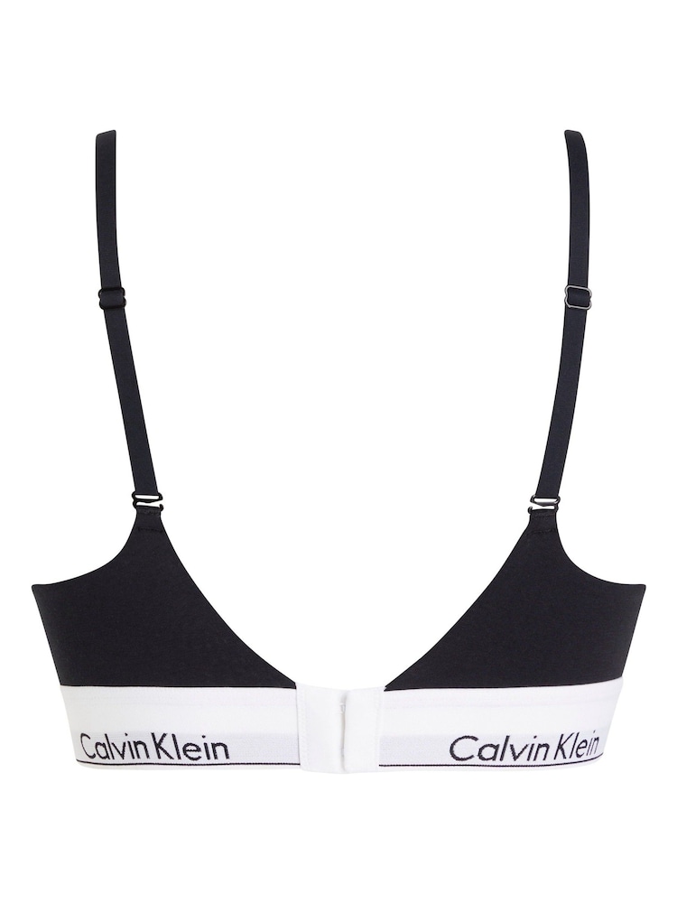 Calvin Klein Black Plunge Push-Up Bra - Image 2 of 2