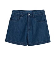 Seasalt Cornwall Blue Holloway Denim 100% Cotton Shorts - Image 3 of 4