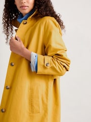 Seasalt Cornwall Yellow Boscastle Cotton Coat - Image 5 of 10