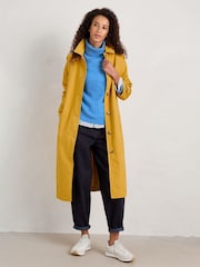 Seasalt Cornwall Yellow Boscastle Cotton Coat - Image 7 of 10