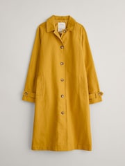 Seasalt Cornwall Yellow Boscastle Cotton Coat - Image 9 of 10