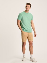 Joules Denton 3 Pack Blue/Green/Pink Crew Neck T-Shirts - Image 2 of 4