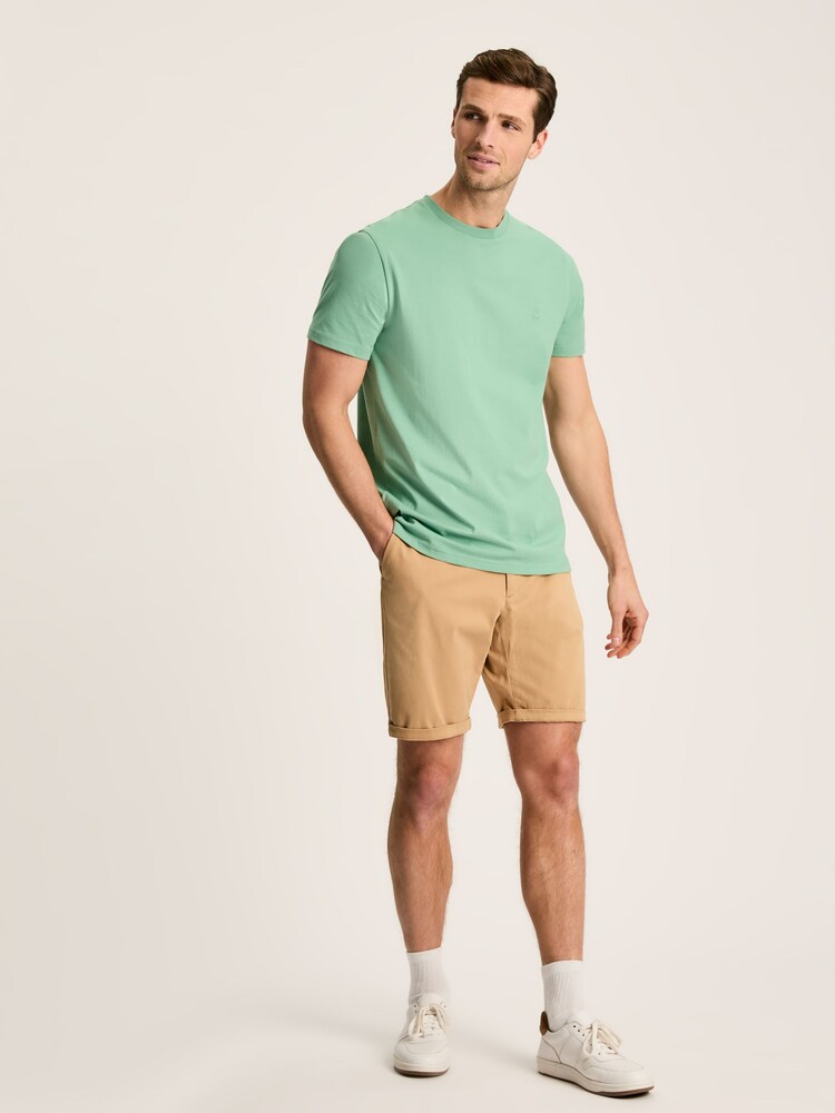 Joules Denton 3 Pack Blue/Green/Pink Crew Neck T-Shirts - Image 2 of 4
